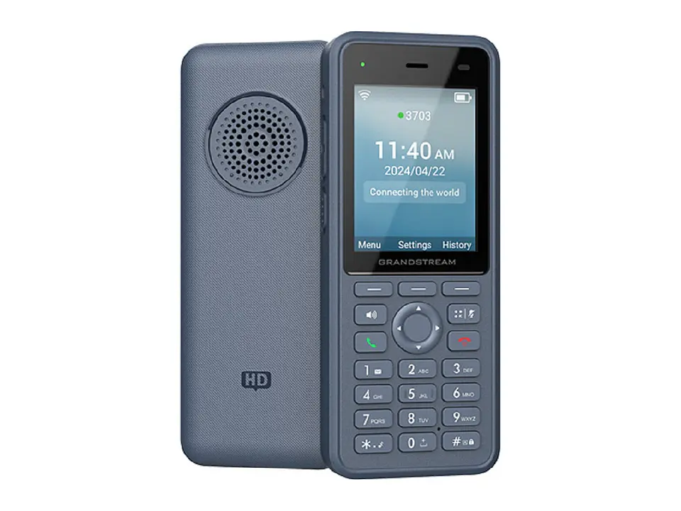 Grandstream WP836 - Wi-Fi 6 de doble banda soporte de roaming avanzado; 3 cuentas SIP, 3 líneas, conferencia de voz de 4 vías; Diseño de voz HD y micrófono dual 2