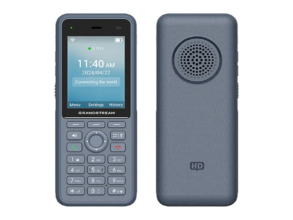 Grandstream WP836 - Wi-Fi 6 de doble banda soporte de roaming avanzado; 3 cuentas SIP, 3 líneas, conferencia de voz de 4 vías; Diseño de voz HD y micrófono dual 4