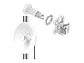 Cambium C050940M151 - ePMP 5 GHz Force 4525L SM 6-PACK Packaging, Priced Per Radio (ROW) (US Cord) - Miniatura 2