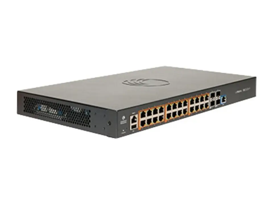 Cambium MX-EX2028P - cnMatrix EX2028-P, Intelligent Ethernet PoE Switch, 24 1G And 4 SFP+ FIBER PORTS - NO PWR Cord 1