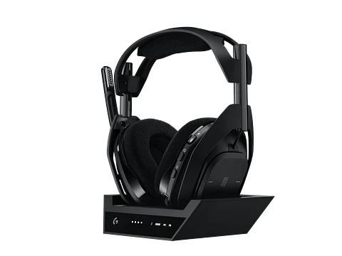 Logitech 939-002126 - Audifono C/microf. G Astro A50 X LIGHTSPEED/BT/PS5/PC/XBOX + Base Black