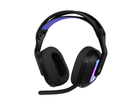 Logitech 981-001543 - Audifono C/microf. G522 90H Lightspeed/bt/cable USB-C Lightsync RGB Black