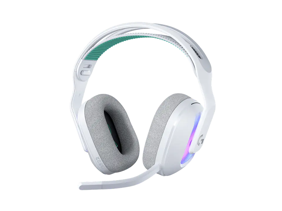 Logitech 981-001549 - Audifono C/microf. G522 90H Lightspeed/bt/cable USB-C Lightsync RGB White 1