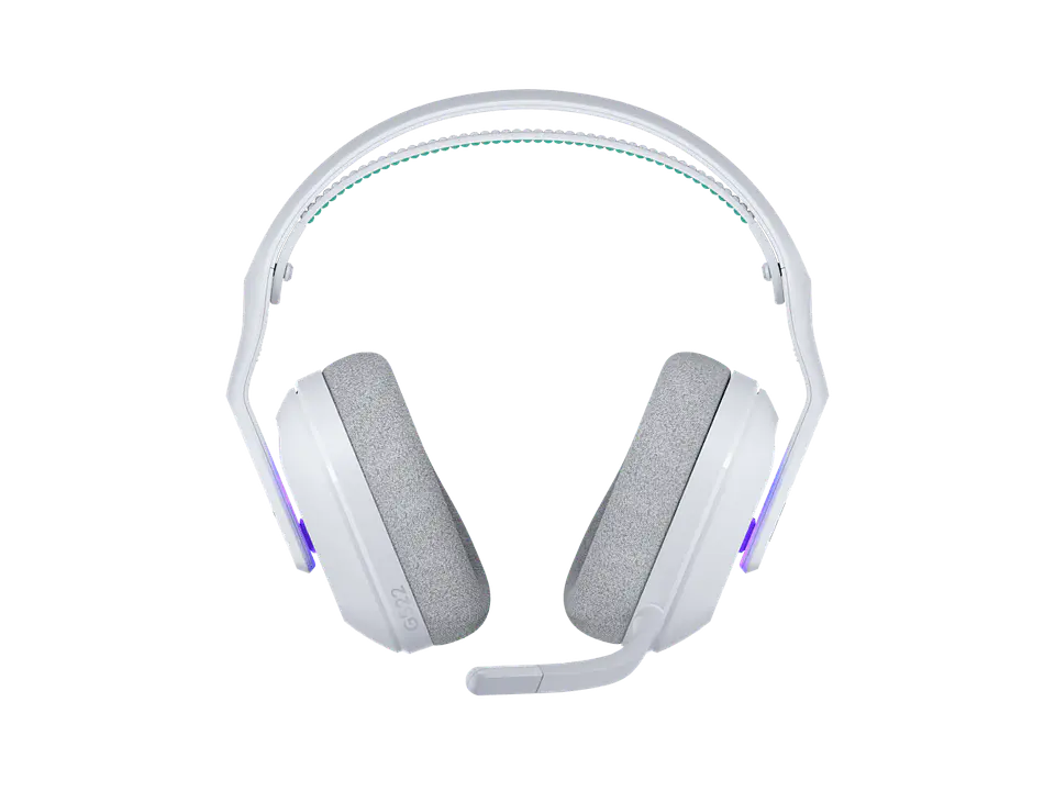 Logitech 981-001549 - Audifono C/microf. G522 90H Lightspeed/bt/cable USB-C Lightsync RGB White 4