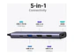 UGREEN 15495 - CM478 - Adaptador Hub 5 en 1 - USB-C a HDMI - Miniatura 2