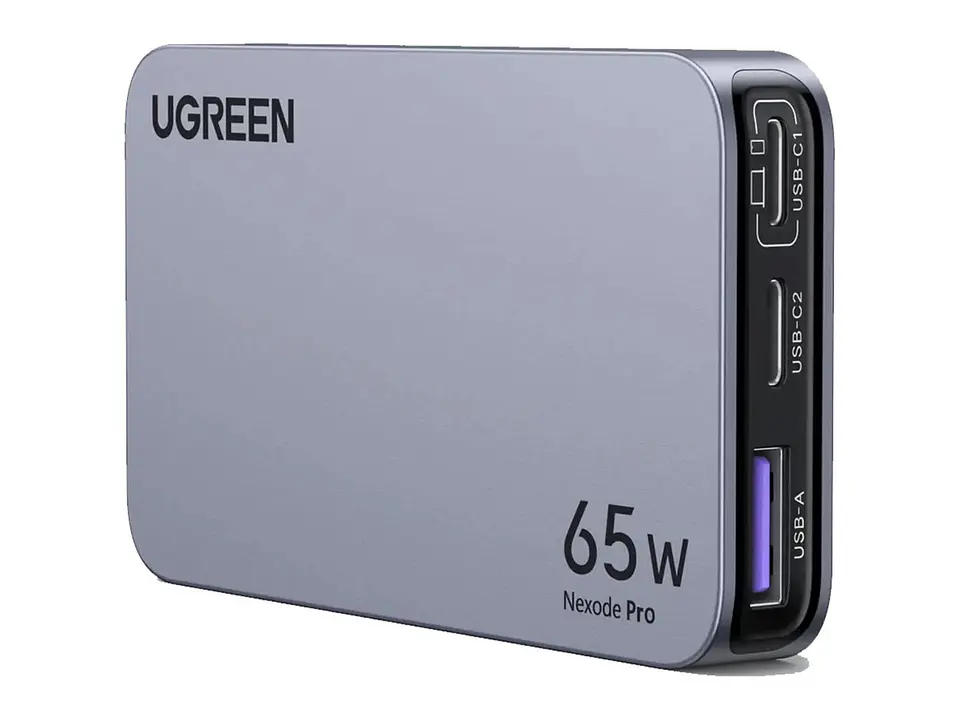 UGREEN 15817 - X753 - Cargador Nexode Pro 65 W - 3 Puertos 1