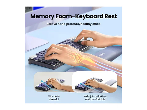 UGREEN 25248 - LP669 - Reposamuñecas Ergonómico para Teclado