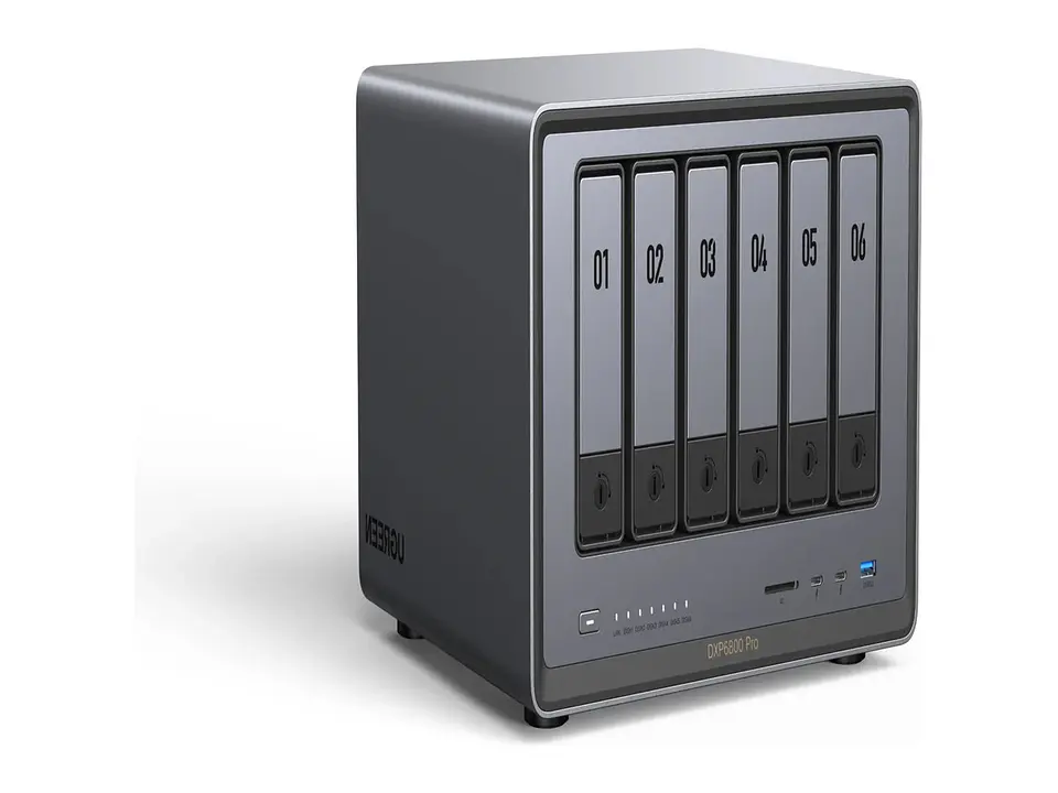 UGREEN 25898B - DXP6800 Pro - Almacenamiento NAS 6 Bahias - No Incluye Disco 1