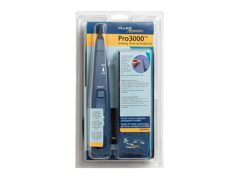 Fluke Networks 26000900 - Kit de Sonda y Generador de Tonos análogos, PRO3000 4