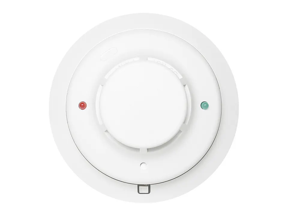 Fire-Lite 2W-B - Detector de Humo Convencional System Sensor de 2 Hilos Color Blanco 1