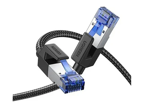 UGREEN 30795 - NW153 - Cable CAT8 - 10 Mts - Ethernet Trenzado - Cobre Puro - Negro