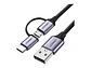 UGREEN 30875 - US177 - Cable USB a a Micro Usb+usb Tipo C - Miniatura 1