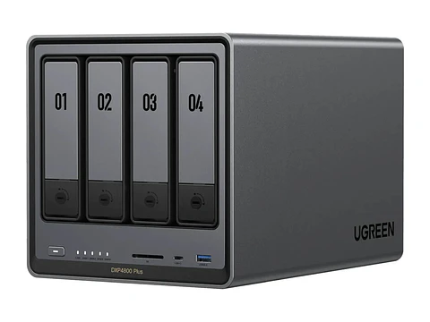 UGREEN 35260 - DXP4800 Plus - Almacenamiento Red NAS - No Incluye Disco