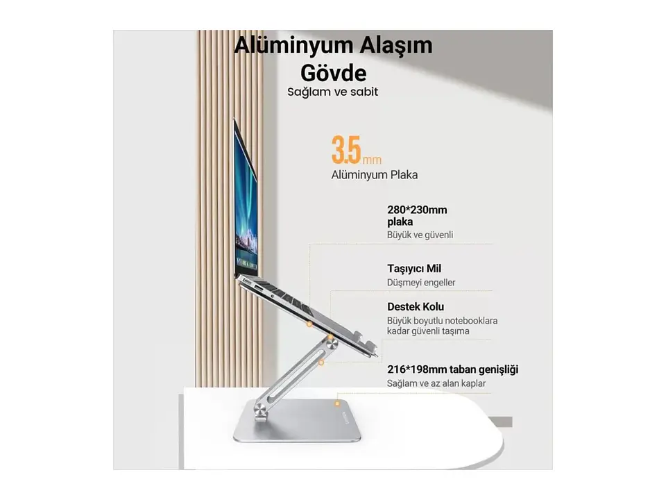 UGREEN 40291 - LP339 - Soporte para Laptop (ajustable) 2