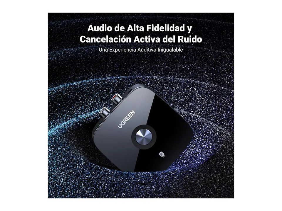 UGREEN 40759P - CM106 - Receptor Bluetooh 5.1 - Salidas Rca, Jack 3.5MM 3