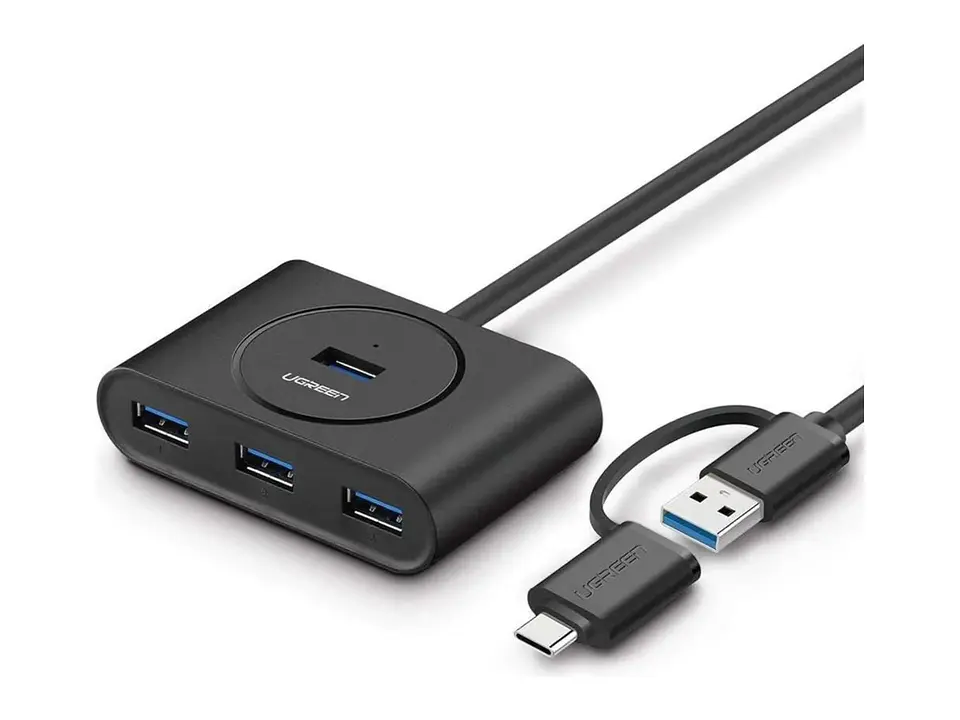 UGREEN 40850 - CR113 - Adaptador USB 3.0 - 4 Puertos 1