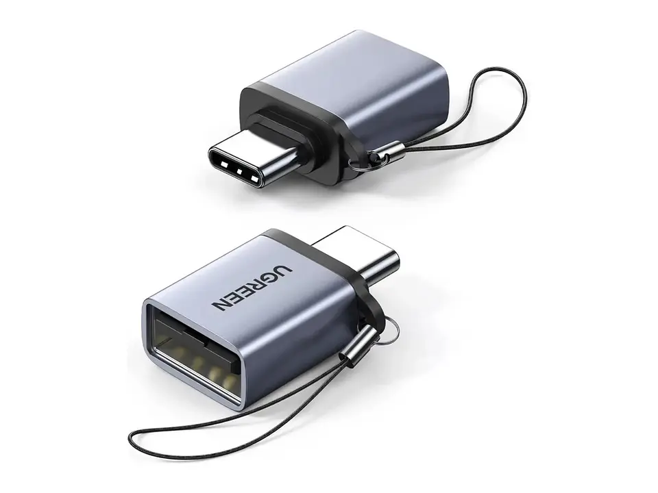 UGREEN 50283 - US270 - Adaptador con Sujetador Tipo C a USB 3.0 - Gris 1