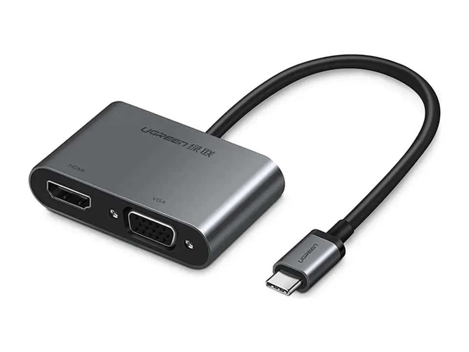 UGREEN 50505 - M162 - Adaptador USB-C a Hdmi+vga 1