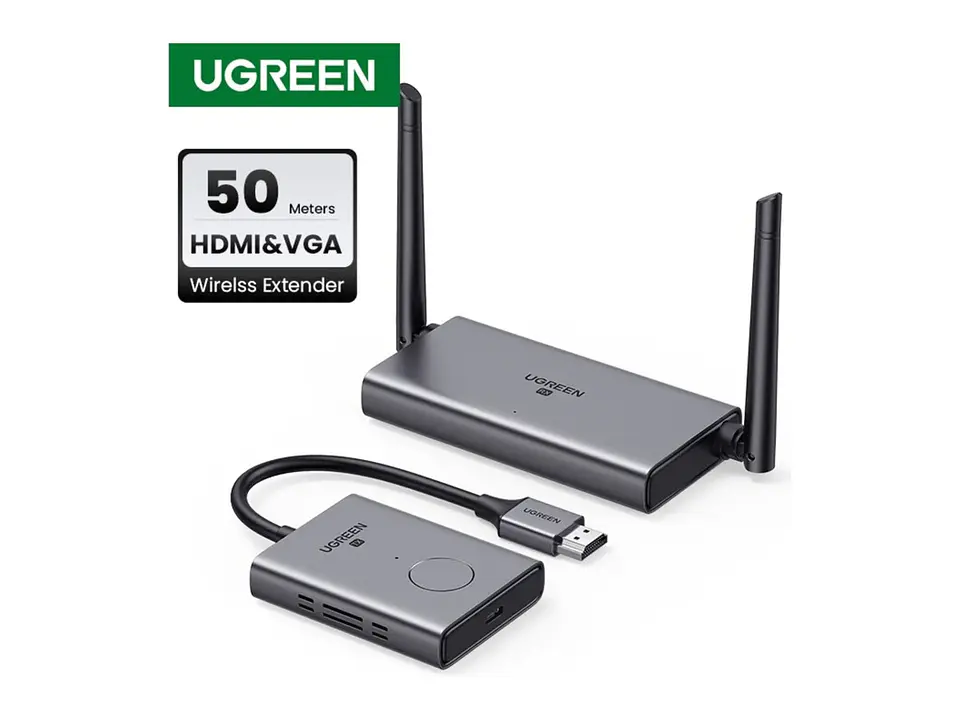 UGREEN 50633A - CM506 - Transmisor/receptor Extensor HDMI Inalambrico - 50 Mts 1