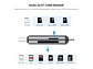 UGREEN 50706 - CM185 - Adaptador Usb/usb a + Card Reader - Miniatura 2