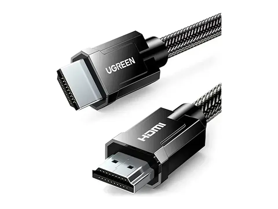 UGREEN 70321 - HD135 - Cable HDMI 2MTS - M/M Redondo Trenzado - 8K - Gris 1