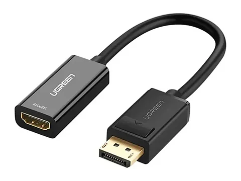 UGREEN 70694 - MM137 - Adaptador Displayport Macho a HDMI Hembra 4K - 2K 60HZ - 25 CM