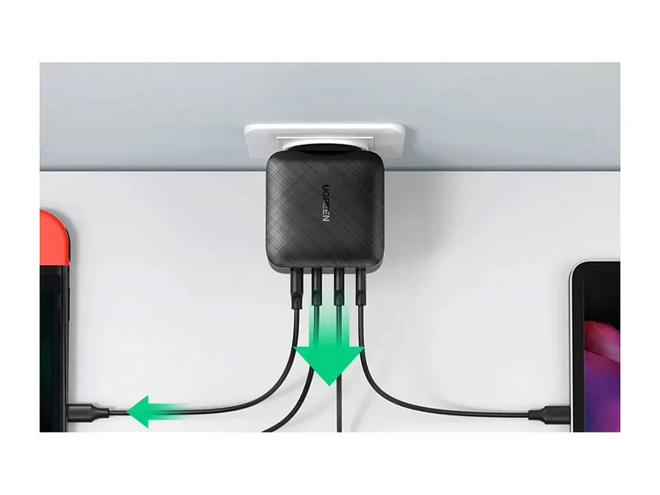 UGREEN 70773 - CD224 - Cargador Wall Charger - 65 W 3
