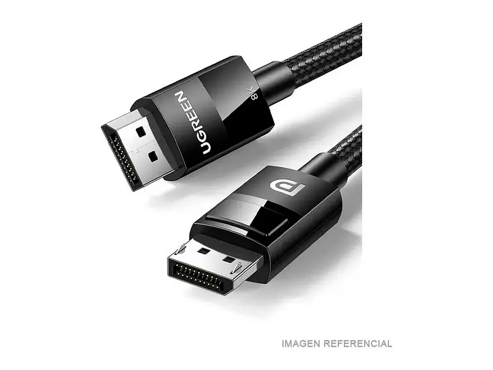 UGREEN 80394 - Cable Display Port 1.4 - Macho a Macho - 5 Mts 1