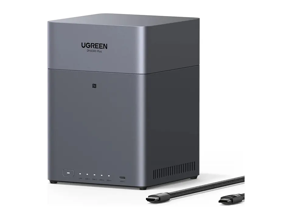 UGREEN 85449 - DH4300 NAS Storage- Almacenamiento NAS - 4 Bahias 1