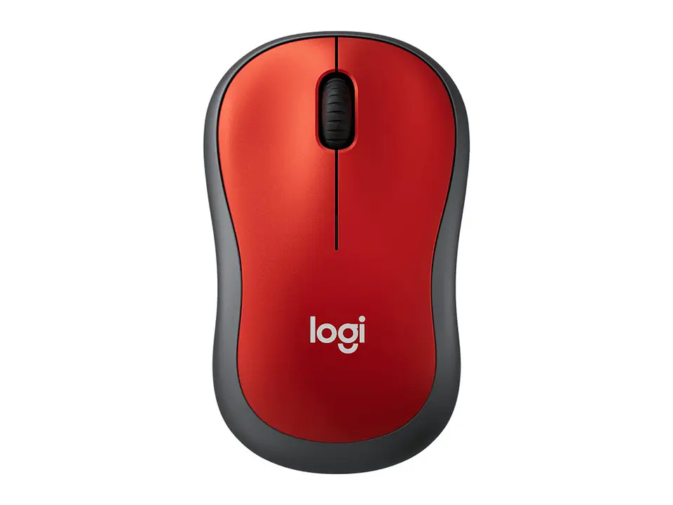 Logitech 910-003635 - Mouse M185 Wireless Red 1