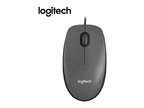 Logitech 910-004053 - Mouse M90 USB Black / Grey