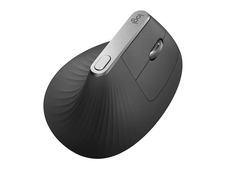 Logitech 910-005449 - Mouse Mx Vertical Advanced Ergonomic Wireless/bluetooth USB-C Black 4