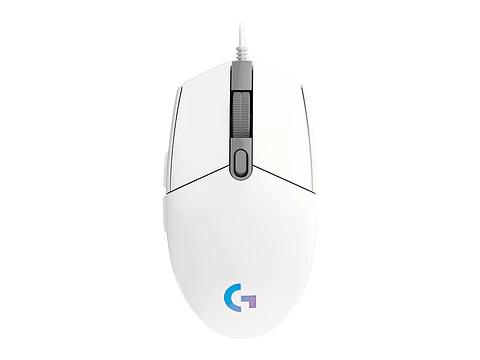 Logitech 910-005794 - Mouse G203 Lightsync Optical 8000 DPI RGB White