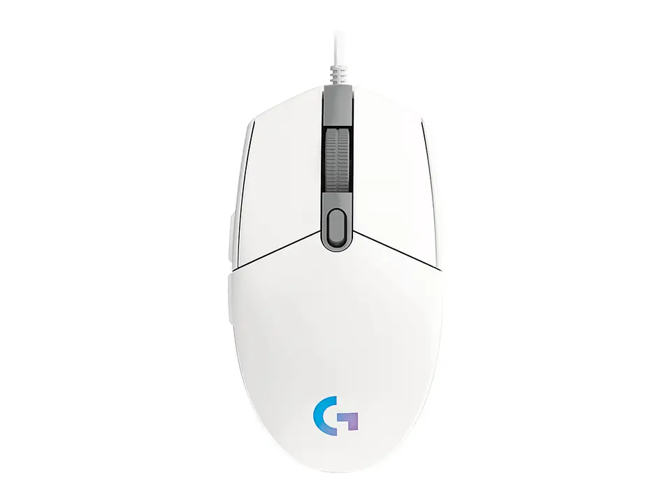 Logitech 910-005794 - Mouse G203 Lightsync Optical 8000 DPI RGB White 1