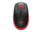 Logitech 910-005904 - Mouse M190 Wireless Full-size Red - Miniatura 1