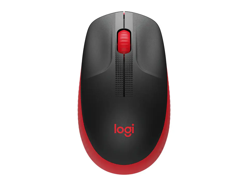Logitech 910-005904 - Mouse M190 Wireless Full-size Red 1