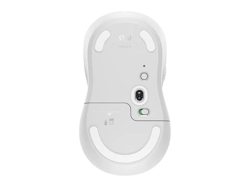 Logitech 910-006233 - Mouse Signature M650 Silent Large Wireless/bluetooth White 4