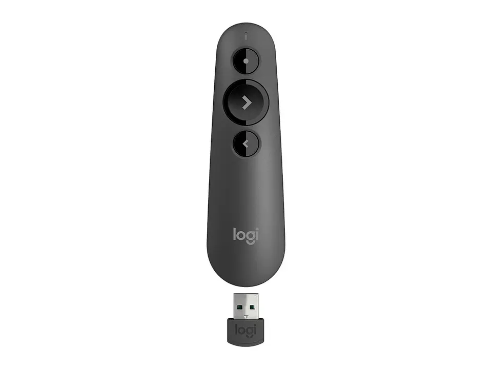 Logitech 910-006518 - Puntero R500 Bluetooth / Wireless 20M Red Laser 4