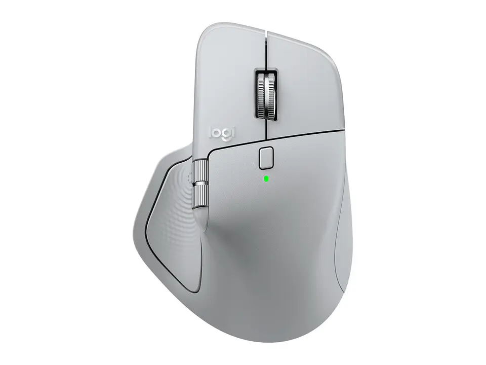 Logitech 910-007566 - Mouse Mx Master 4 Wireless con USB-C / Bluetooth / 8K DPI Pale Grey 1