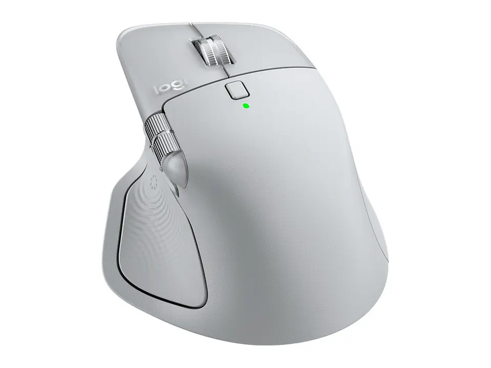 Logitech 910-007566 - Mouse Mx Master 4 Wireless con USB-C / Bluetooth / 8K DPI Pale Grey 3