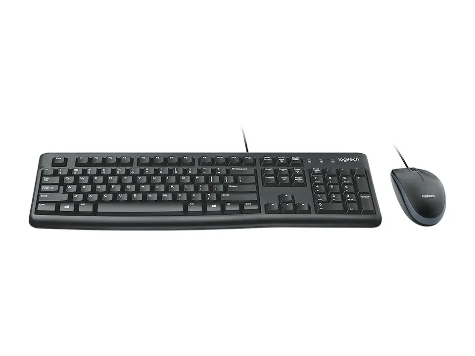 Logitech 920-004428 - Teclado + Mouse MK120 USB Sp Black (pn )-UY 2