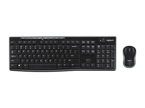 Logitech 920-004432 - Teclado + Mouse MK270 Wireless USB Black (pn )-UY