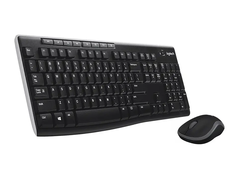Logitech 920-004432 - Teclado + Mouse MK270 Wireless USB Black (pn )-UY 3