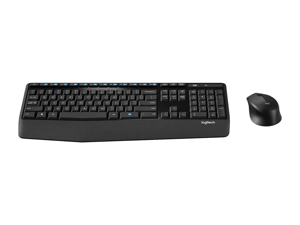 Logitech 920-007820 - Teclado + Mouse MK345 Wireless USB Sp Black (pn ) 1