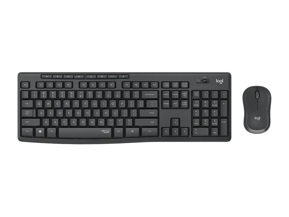 Logitech 920-009792 - Teclado + Mouse MK295 Wireless USB Black -P 1