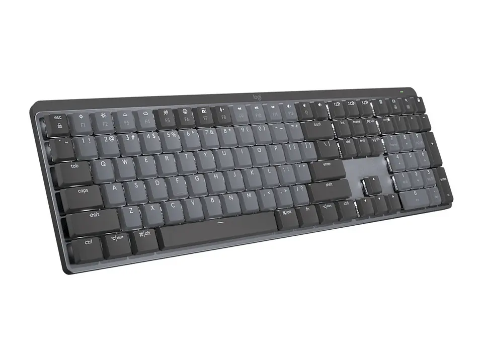 Logitech 920-010845 - Teclado Mx Mechanical Wireless/bt Iluminated Black Sp 3
