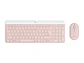 Logitech 920-011312 - Teclado + Mouse MK470 Wireless Slim USB Rose - Miniatura 1
