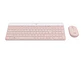 Logitech 920-011312 - Teclado + Mouse MK470 Wireless Slim USB Rose - Miniatura 2
