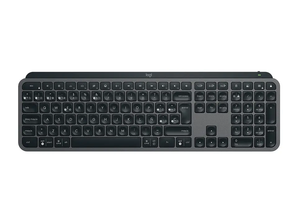 Logitech 920-011561 - Teclado Mx Keys S Illuminated Wireless / BT Black Sp 1