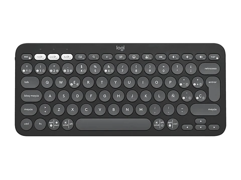 Logitech 920-011783 - Teclado Pebble 2 K380S Bluetooth/wireless Sp Graphite